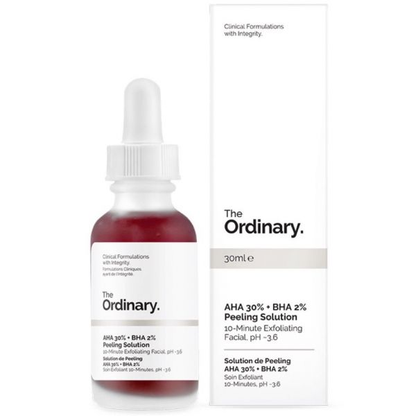 Acid peeling for face The Ordinary AHA 30% + BHA 2% Peeling Solution, 30 ml